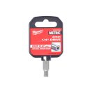 MILWAUKEE Steckschlüssel 1/4" 4 mm