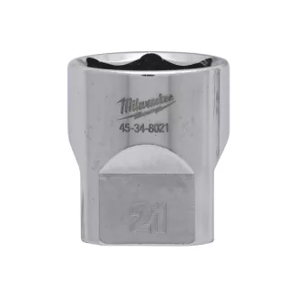 MILWAUKEE Steckschlüssel 3/8" 21 mm