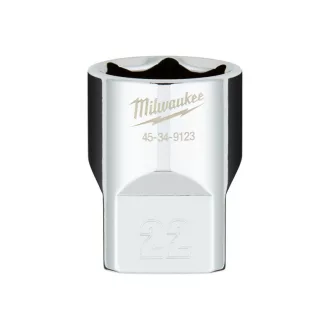 MILWAUKEE Steckschlüssel 1/2" 22 mm