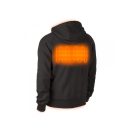 MILWAUKEE Beheiztes Kapuzensweatshirt schwarz 2XL M12 HHBL4-201 (1 x 2,0 Ah Akku + Ladegerät)