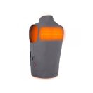 MILWAUKEE Beheizte Weste grau 2XL M12 HVGREY1-201 (1 x 2,0 Ah Akku + Ladegerät)