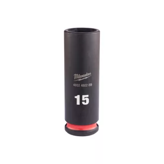   MILWAUKEE Maschinenlanger Steckschlüssel 3/8" 15 mm CrMo