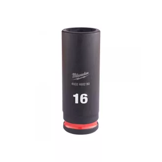   MILWAUKEE Maschinenlanger Steckschlüssel 3/8" 16 mm CrMo