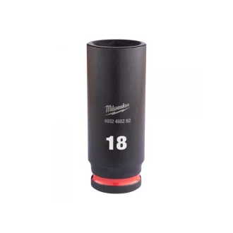   MILWAUKEE Maschinenlanger Steckschlüssel 3/8" 18 mm CrMo