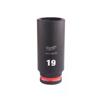   MILWAUKEE Maschinenlanger Steckschlüssel 3/8" 19 mm CrMo