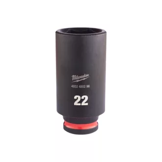   MILWAUKEE Maschinenlanger Steckschlüssel 3/8" 22 mm CrMo