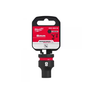 MILWAUKEE Maschinensteckschlüssel 1/2" 8 mm CrMo