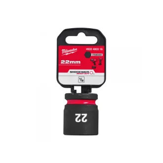 MILWAUKEE Maschinensteckschlüssel 1/2" 22 mm CrMo