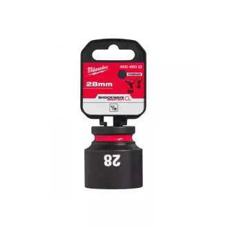 MILWAUKEE Maschinensteckschlüssel 1/2" 28 mm CrMo