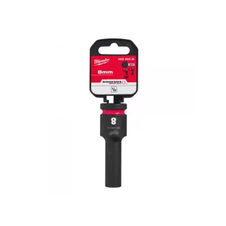   MILWAUKEE Maschinenlanger Steckschlüssel 1/2" 8 mm CrMo