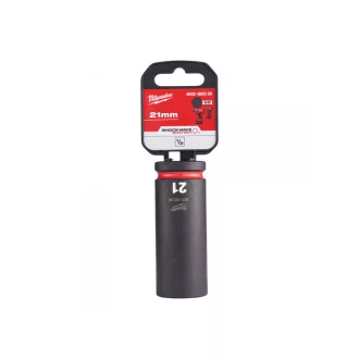   MILWAUKEE Maschinenlanger Steckschlüssel 1/2" 21 mm CrMo