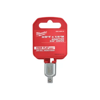   MILWAUKEE Steckschlüsseladapter 3/8" -> 1/4" Vierkant