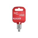 MILWAUKEE Steckschlüsseladapter 3/8" -> 1/4" Vierkant