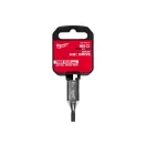 MILWAUKEE Bit-Stecknuss Inbus 3/8" 4 mm Hex