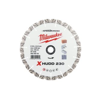   MILWAUKEE Diamanttrennscheibe 230 x 2,6 x 13 x 22,2 mm segmentiert XHUDD