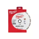 MILWAUKEE Diamanttrennscheibe 230 x 3,4 x 15 x 22,2 mm segmentiert SUDD