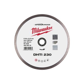   MILWAUKEE Diamant-Trennscheibe 230 x 2,3 x 10 x 22,2 mm, kontinuierlich, Speedcross DHTI
