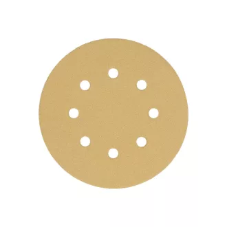   MILWAUKEE Klett-Schleifpad HP 125 mm / P80 8 Löcher (50 Stück)