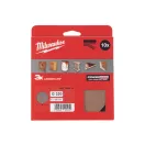 MILWAUKEE Klett-Schleifnetz PG 150 mm / P320 (10 Stück)
