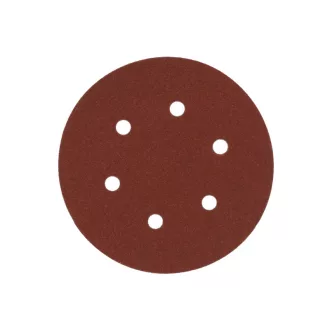   MILWAUKEE Klett-Schleifpad STD 150 mm / P80 6 Löcher (50 Stück)