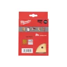 MILWAUKEE Klett-Schleifpad HP 115 x 107 mm / P320 10 Löcher (10 Stück)