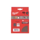 MILWAUKEE Klett-Schleifnetz PG 115 x 107 mm / P180 (10 Stück)