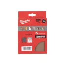 MILWAUKEE Klett-Schleifnetz PG 115 x 107 mm / P320 (10 Stück)