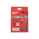 MILWAUKEE Klett-Schleifnetz PG 115 x 107 mm / P400 (10 Stück)