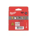 MILWAUKEE Klett-Delta-Schleifplatte HP 93 x 93 mm / P120 6 Löcher (10 Stück)