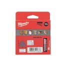 MILWAUKEE Klett-Delta-Schleifnetz-Set 10 Stück PG 93 x 93 mm / P80; P120; P180