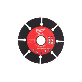   MILWAUKEE Hartmetall-Trennscheibe 115 x 1,0 x 22,2 mm segmentiert