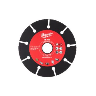   MILWAUKEE Hartmetall-Trennscheibe 125 x 1,0 x 22,2 mm segmentiert