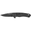 MILWAUKEE Klappmesser 64 mm, D2-Stahl, schwarzes HARDLINE™