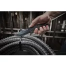 MILWAUKEE Klappmesser 89 mm, D2-Stahl, schwarzes HARDLINE™