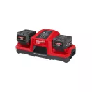 MILWAUKEE Batterieladegerät (Dual-Supercharger) M18 DBSC