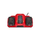 MILWAUKEE Batterieladegerät (Dual-Supercharger) M18 DBSC