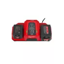 MILWAUKEE Batterieladegerät (Dual-Supercharger) M18 DBSC