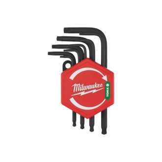   MILWAUKEE Torx L-förmiges kompaktes Schlüssel-Set 9-teilig T10-T50