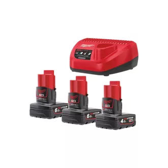 MILWAUKEE Akku- und Ladegerät-Set M12 NRGO1-643