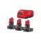MILWAUKEE Akku- und Ladegerät-Set M12 NRGO1-643