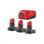 MILWAUKEE Akku- und Ladegerät-Set M12 NRGO1-643