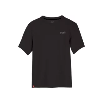 MILWAUKEE Hybrid Kurzarm-T-Shirt Schwarz HTSSBL L
