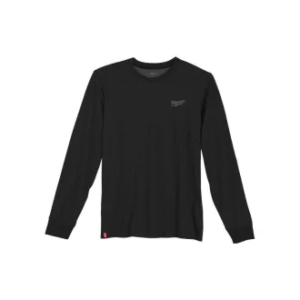 MILWAUKEE Hybrid Langarm-T-Shirt Schwarz HTLSBL L