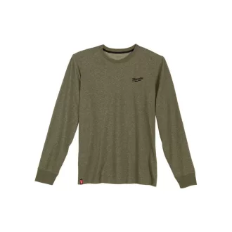 MILWAUKEE Hybrid Langarm-T-Shirt Grün HTLSGN L