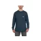 MILWAUKEE Langarm-T-Shirt mit Taschen, Blau WTLSBLUII XXL