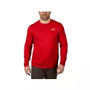 MILWAUKEE Technisches Langarm-T-Shirt Rot WWLSRD M