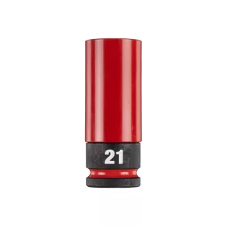 MILWAUKEE Stecknuss für Aluminiumfelgen 1/2" 21 mm
