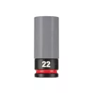 MILWAUKEE Steckschlüssel für Aluminiumfelgen 1/2" 22 mm