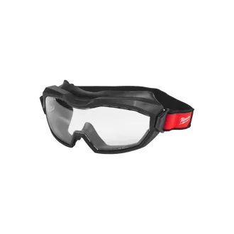 MILWAUKEE Korbbrille breites Profil, belüftet, kristallklar