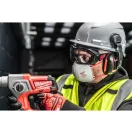 MILWAUKEE Korbbrille breites Profil, belüftet, kristallklar